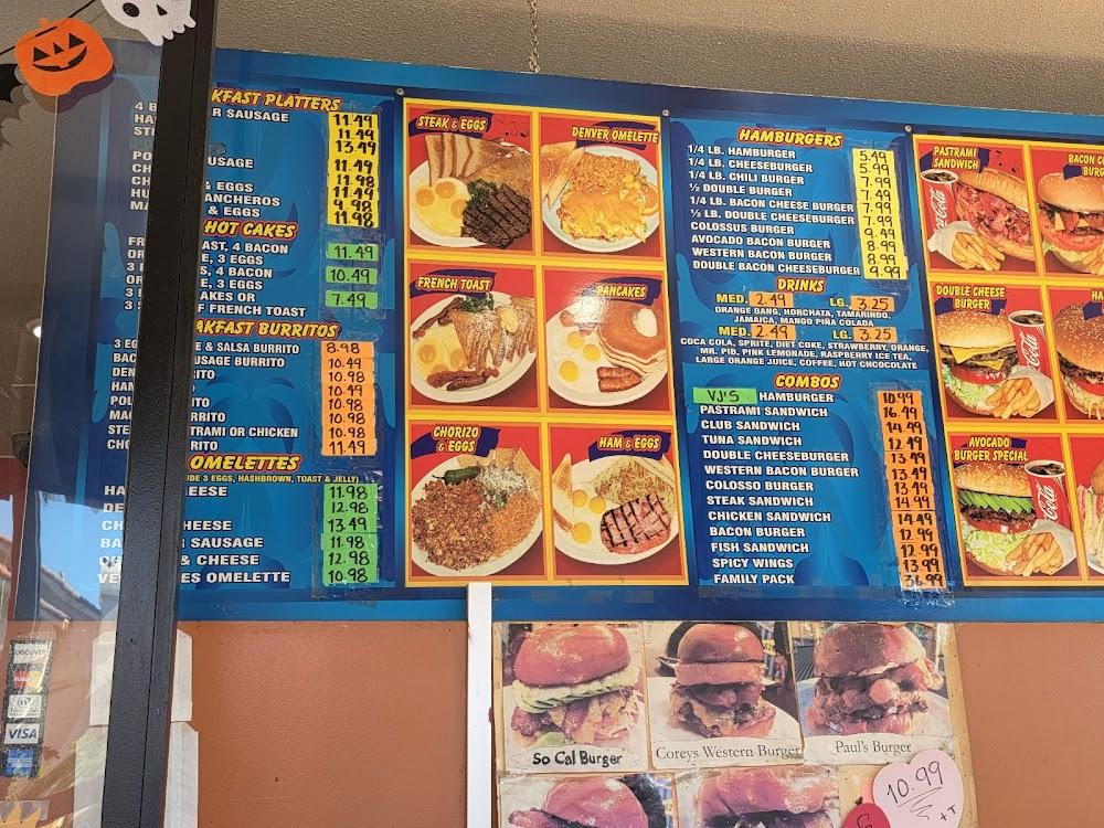 VJ's Burgers Menu image 2