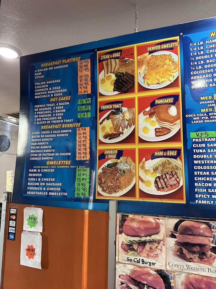 VJ's Burgers Menu image 3